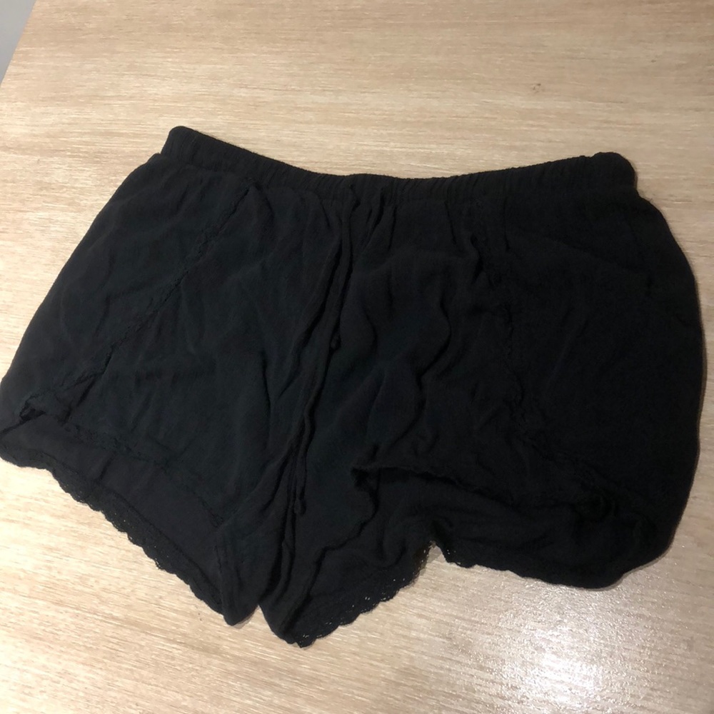 Black shorts